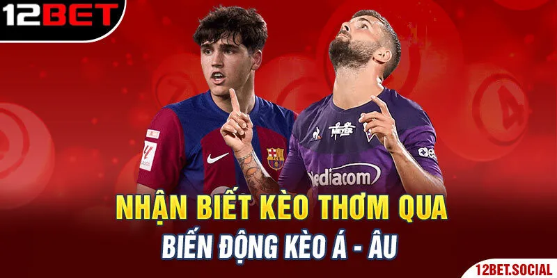 Nhận biết kèo thơm qua biến động kèo Á - Âu